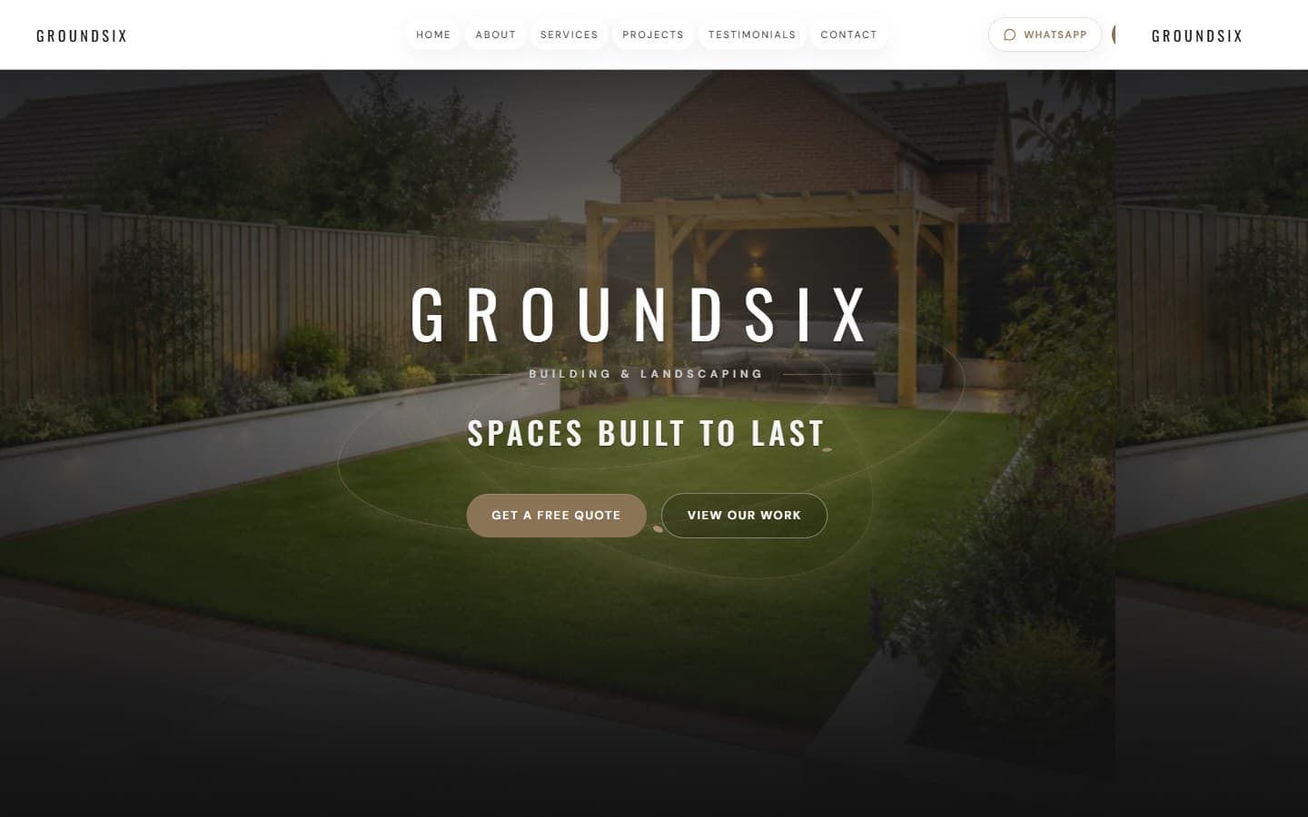 Ground Six homepage